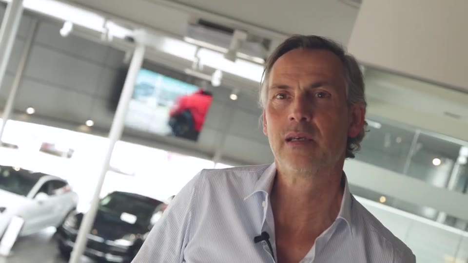Filmszene aus Recruiting für das Porsche Zentrum Trier